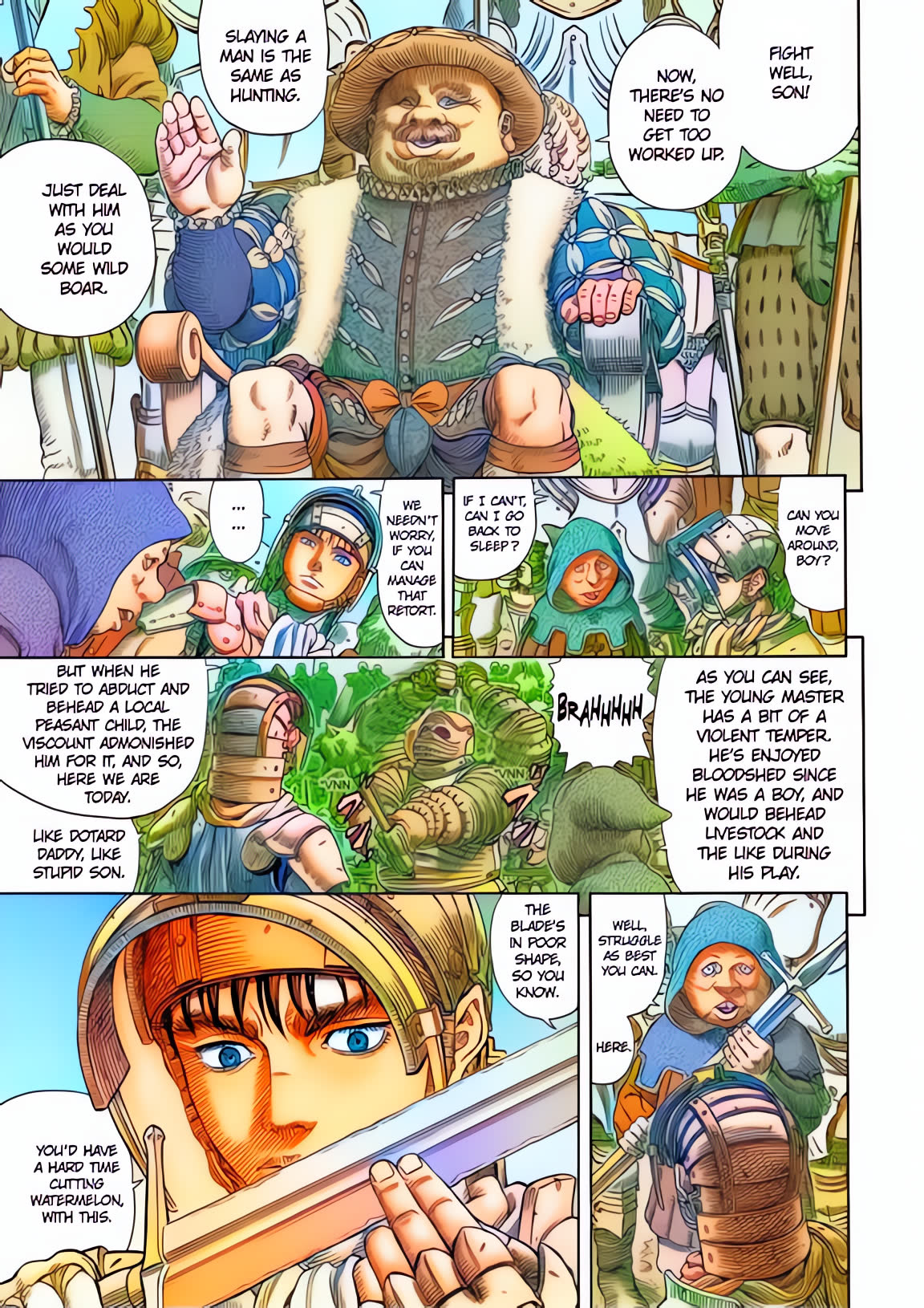 Berserk Colored Manga Chapter 331